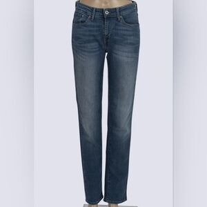 NWT Levi's Demi Curve Modern Rise Straight Jeans 45/27 Blue